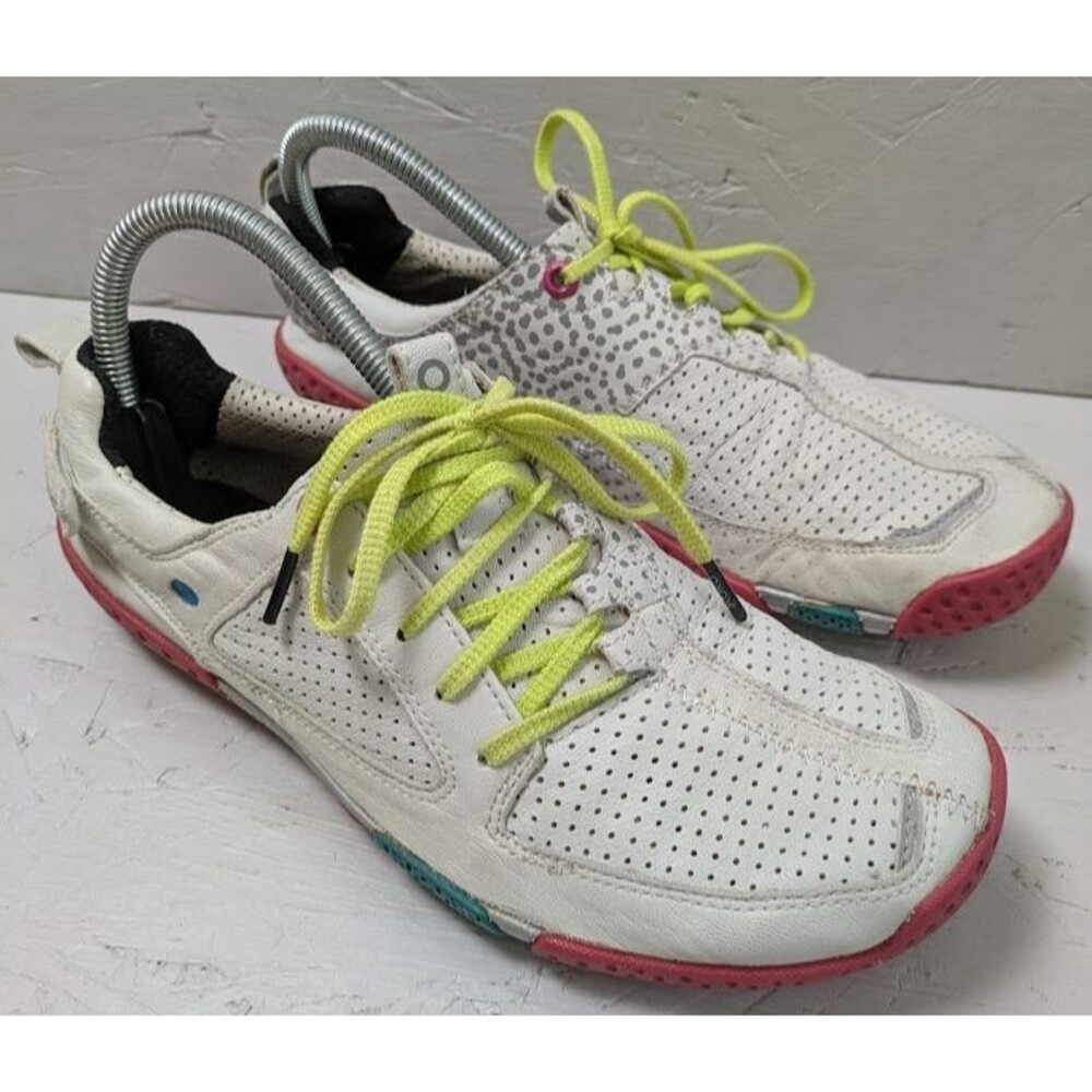 Skora Form Women's Size 7.5 Barefoot Minimalist Running Shoes White Leather